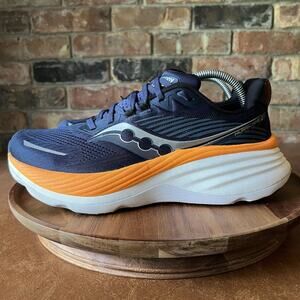 Saucony Hurricane 24 Max Cushion Stability Men's 9.5 Navy Running Shoes Sneakers
